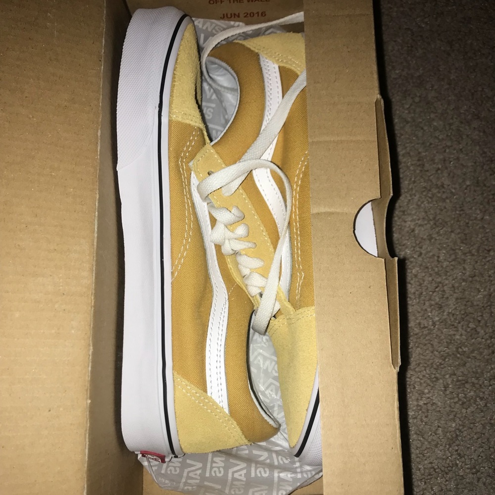 Mustard yellow vans!